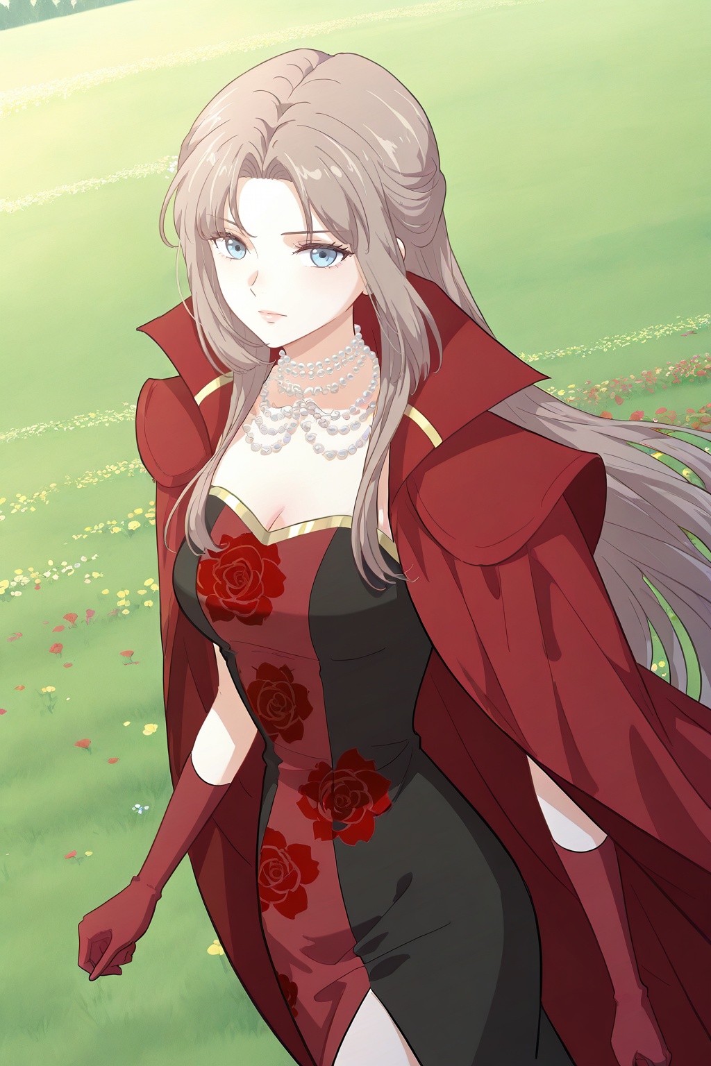 1 girl,  solo,  long hair on Tensor.Art