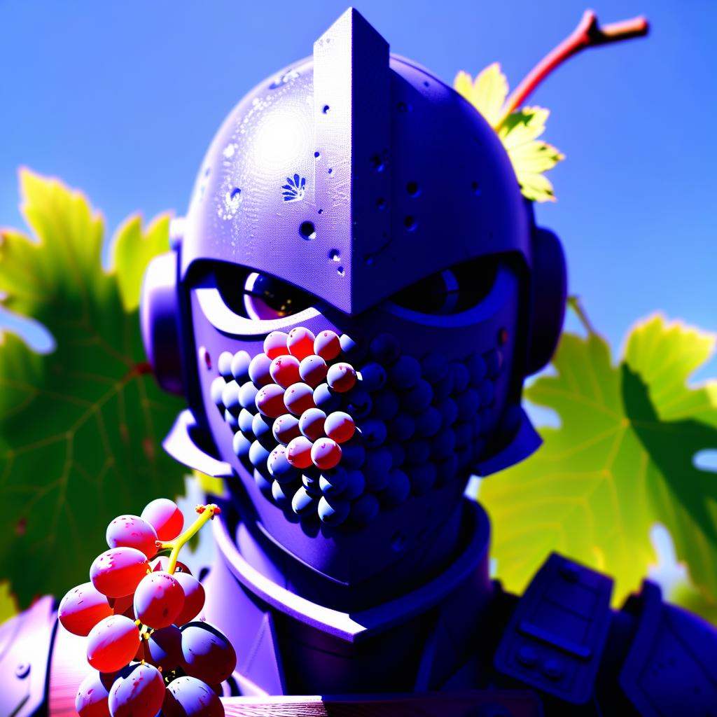 full armor,  freckles,  grapes on Tensor.Art