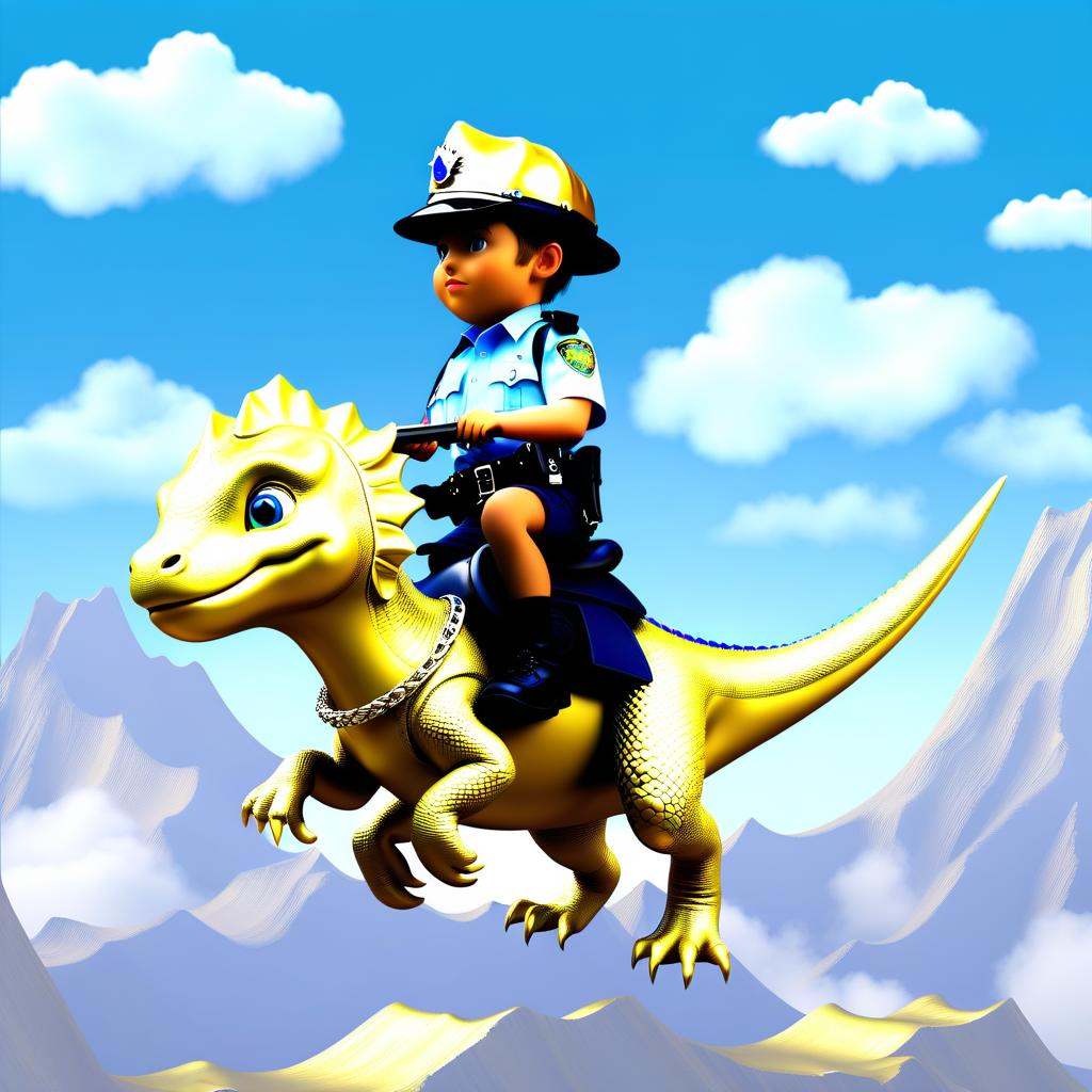police,  blue background,  bandana on Tensor.Art