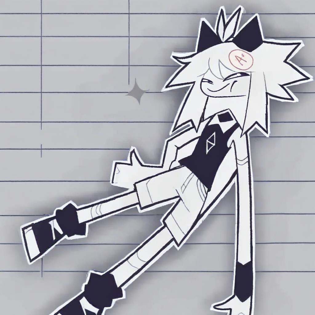 Oliver / f-p-e,  black horns,  one normal arm on Tensor.Art