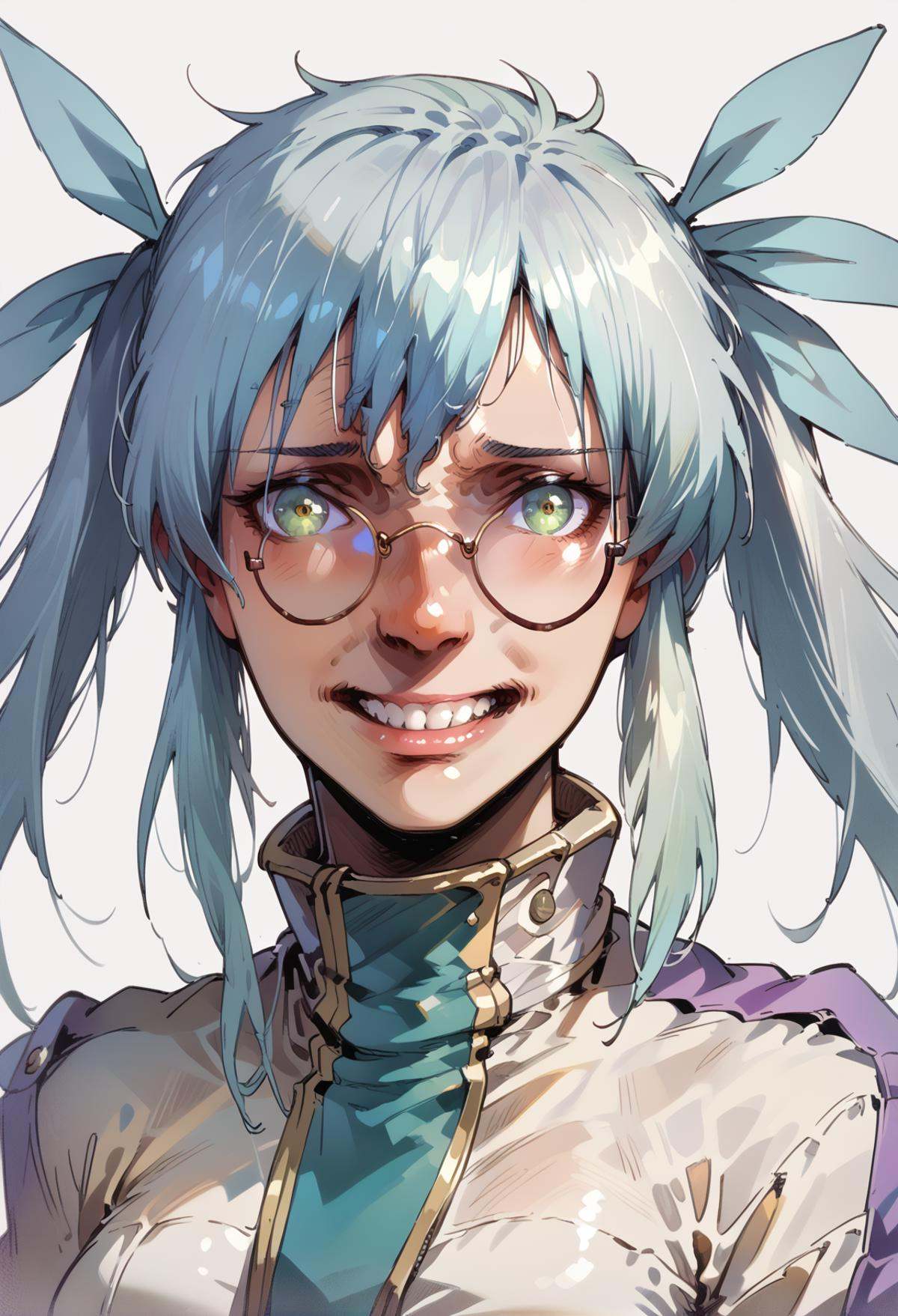 agniface,  looking at viewer,  teeth on Tensor.Art