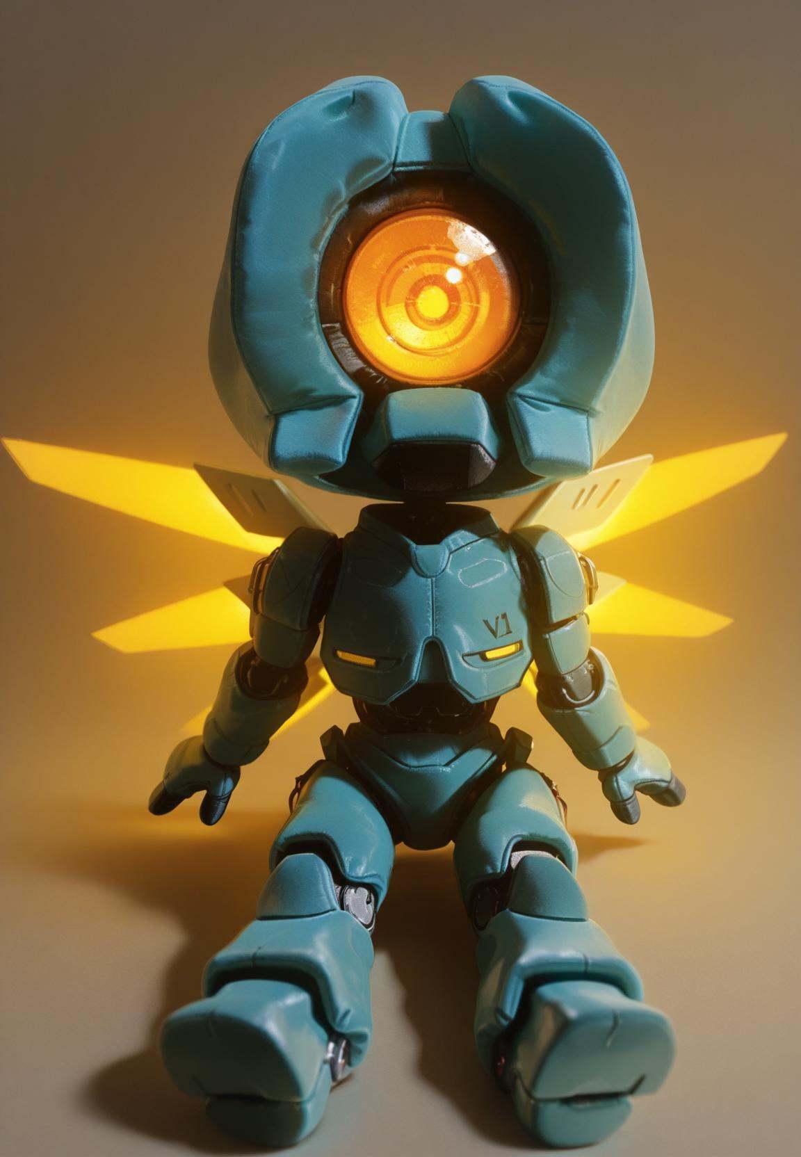 v1 \(ultrakill\),  1boy,  male focus on Tensor.Art