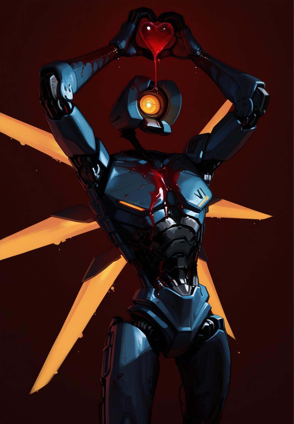 1boy,  ,  v1 \(ultrakill\) on Tensor.Art