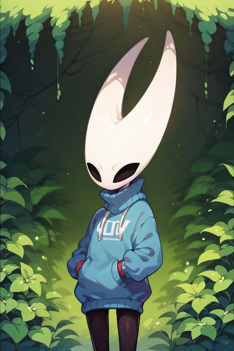 1girl,  hornet_hk,  blue sweater on Tensor.Art