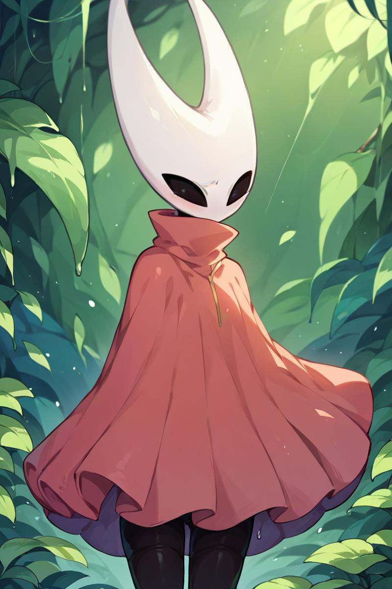 1girl,  hornet_hk,  red cloak on Tensor.Art