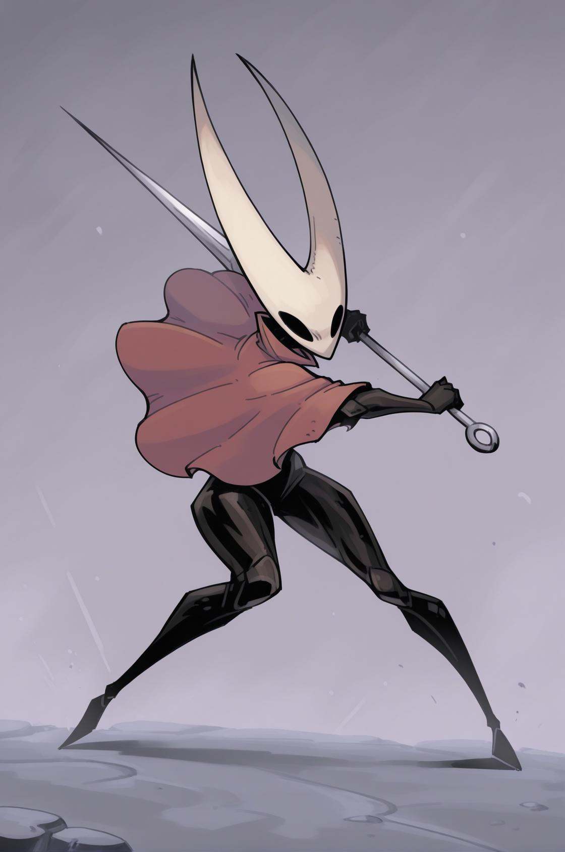 1girl,  hollow eyes,  hornet \(hollow knight\) on Tensor.Art