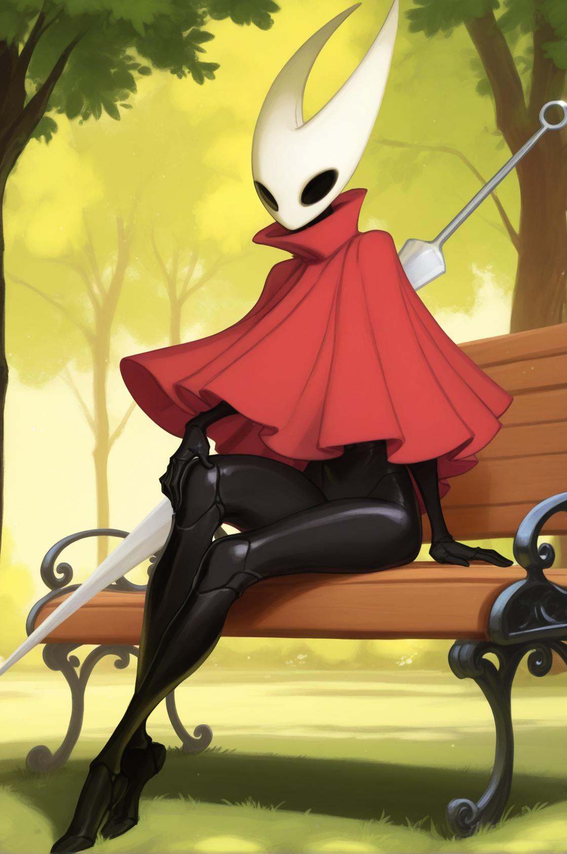 1girl,  hollow eyes,  hornet \(hollow knight\) on Tensor.Art