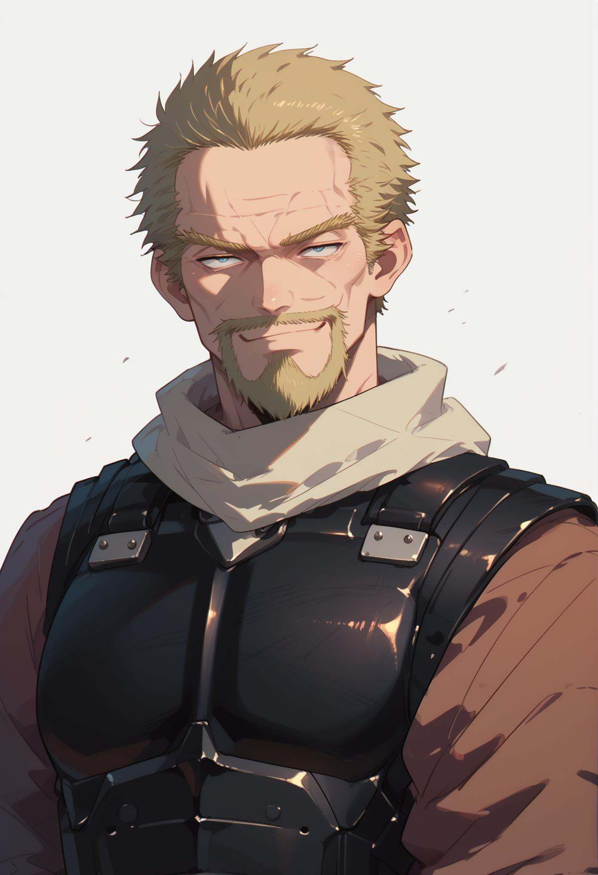 solo,  1boy,  smug on Tensor.Art