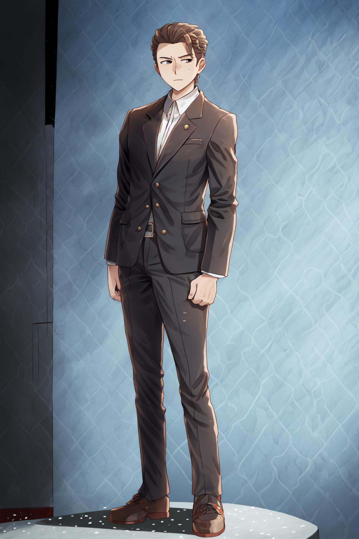 full body,  man,  suit on Tensor.Art