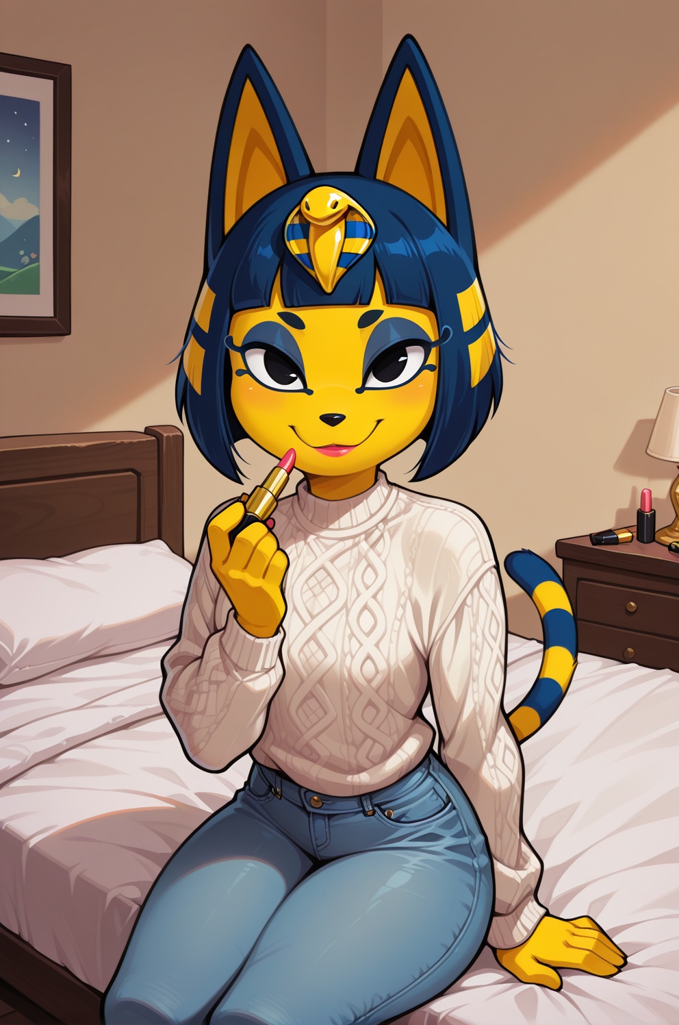 1girl,  solo,  furry on Tensor.Art