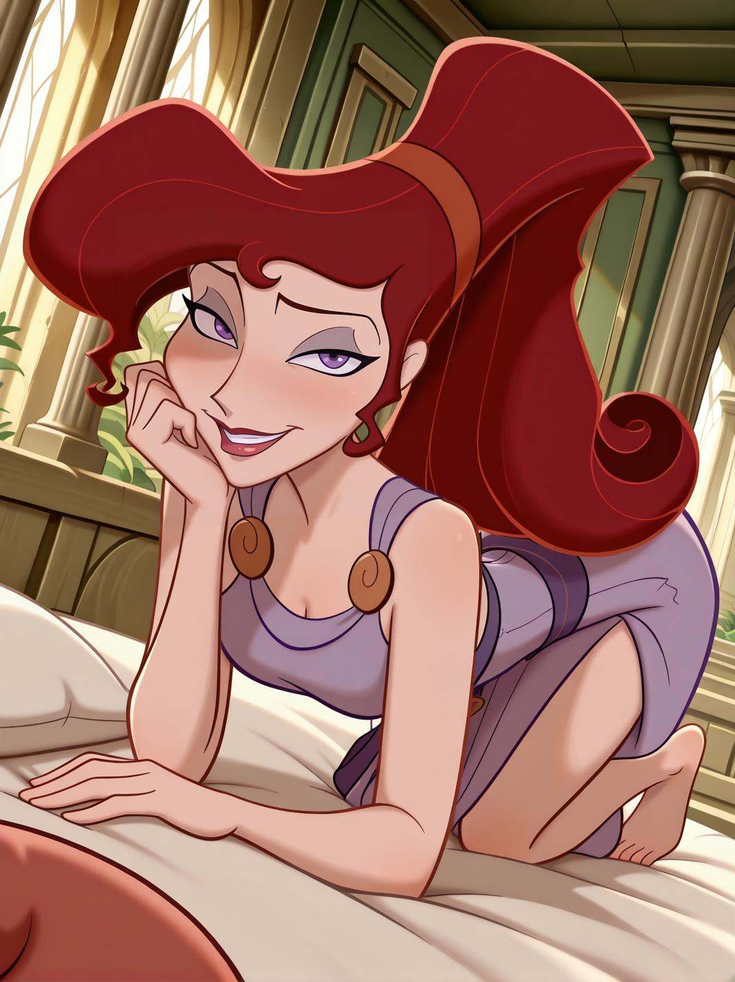 1girl,  ,  purple eyes on Tensor.Art