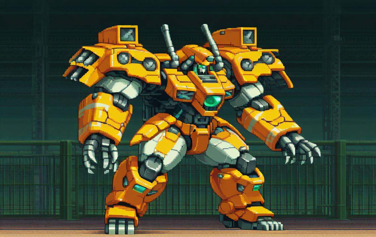 Csp2Pixel,  machinery,  mechanical on Tensor.Art