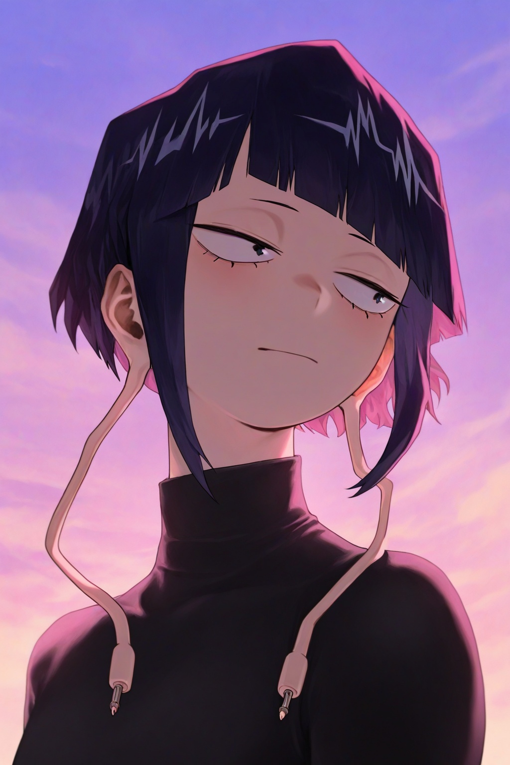 1girl,  solo,  short hair on Tensor.Art