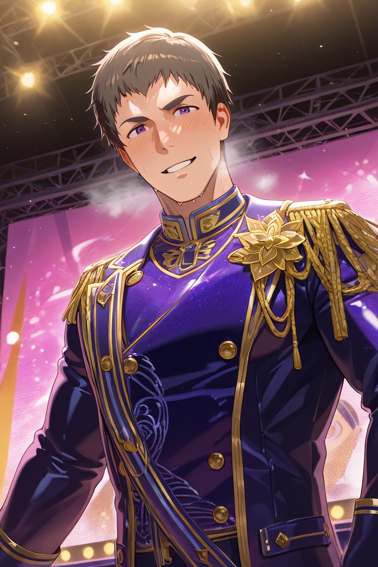 1boy,  Seiji_Shingen,  brown hair on Tensor.Art