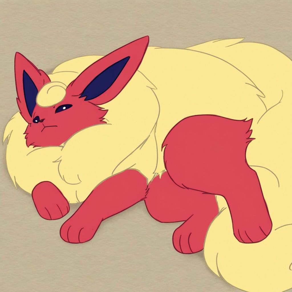 two tone fur,  body fur,  yellow fur on Tensor.Art