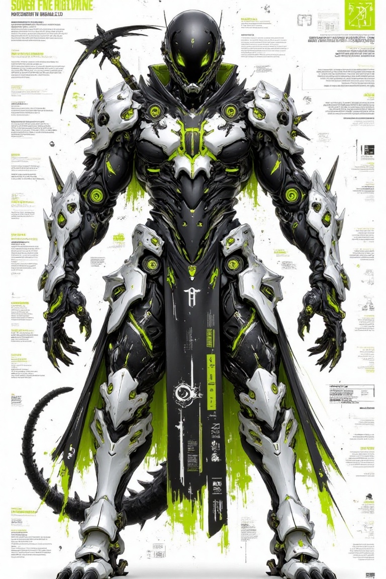 “Create a dark,  intimidating,  armored character with a muscular physique and a sleek on Tensor.Art