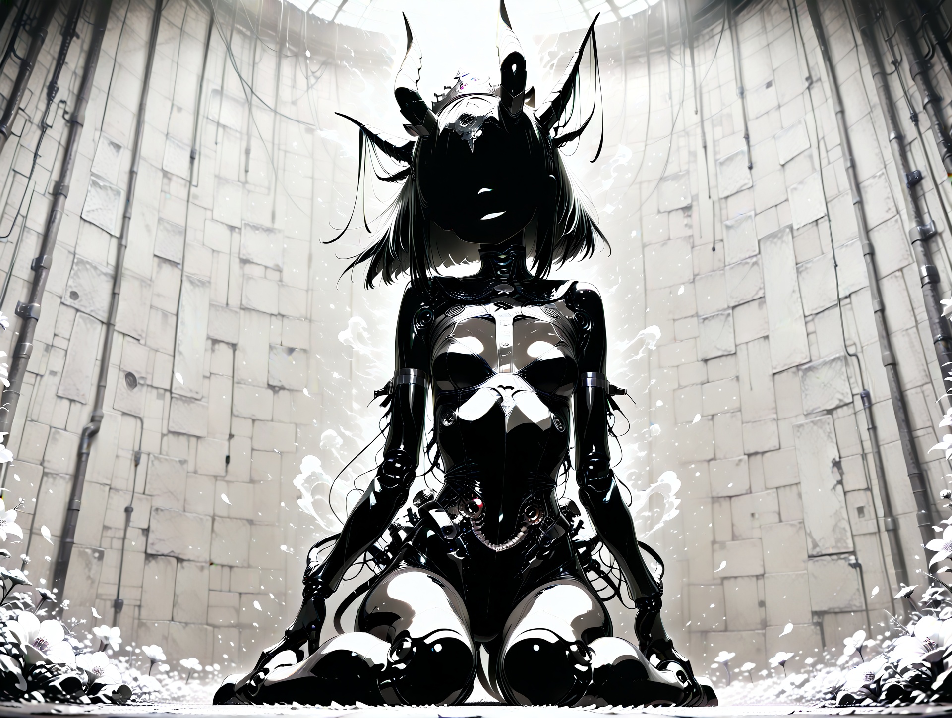 godless,  1girl,  solo on Tensor.Art