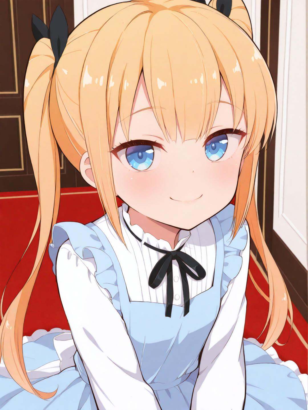 asatsukidouyouta,  blue eyes,  blonde hair on Tensor.Art