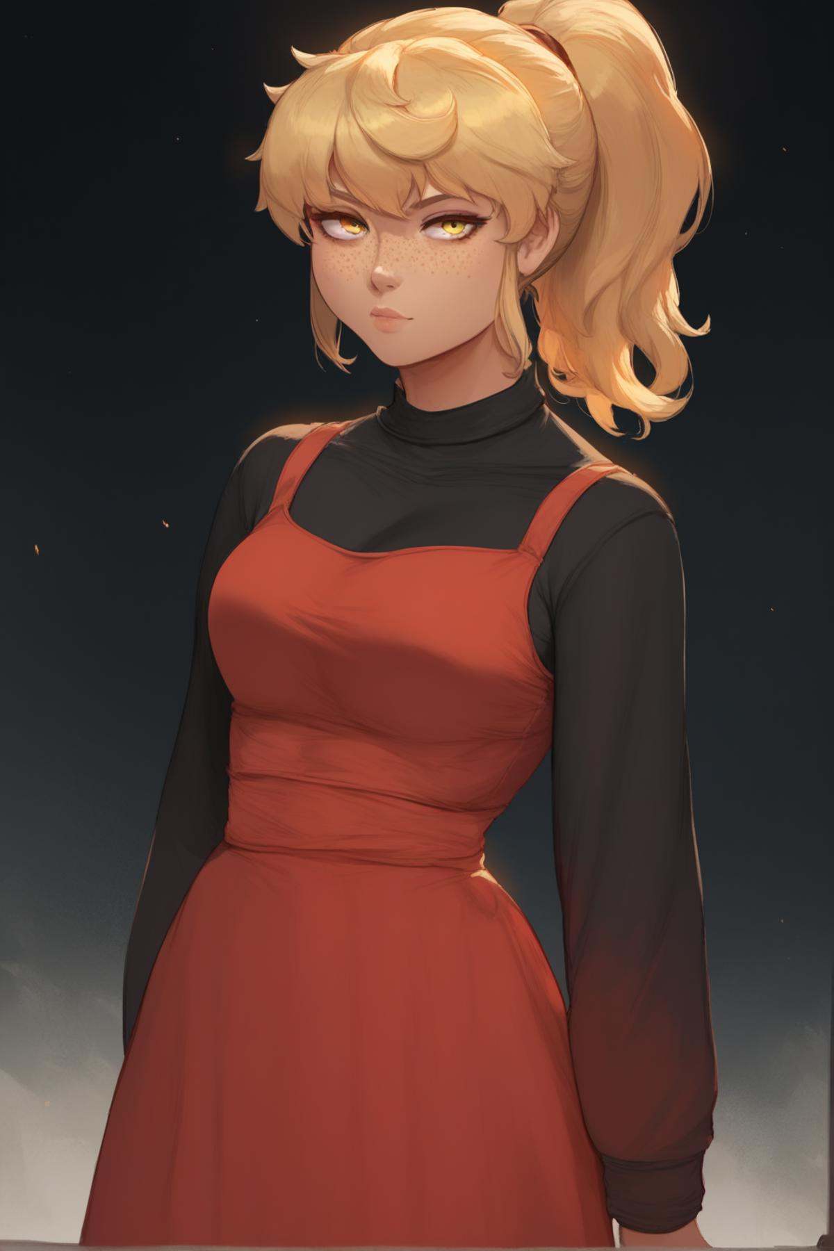 1girl,  rachel_tower_of_god,  freckles on Tensor.Art