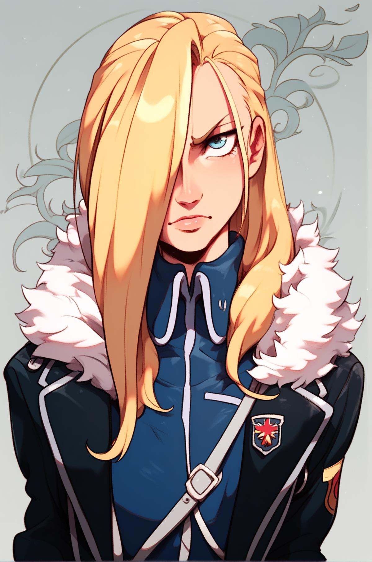 1girl,  ,  olivier_mira_armstrong on Tensor.Art