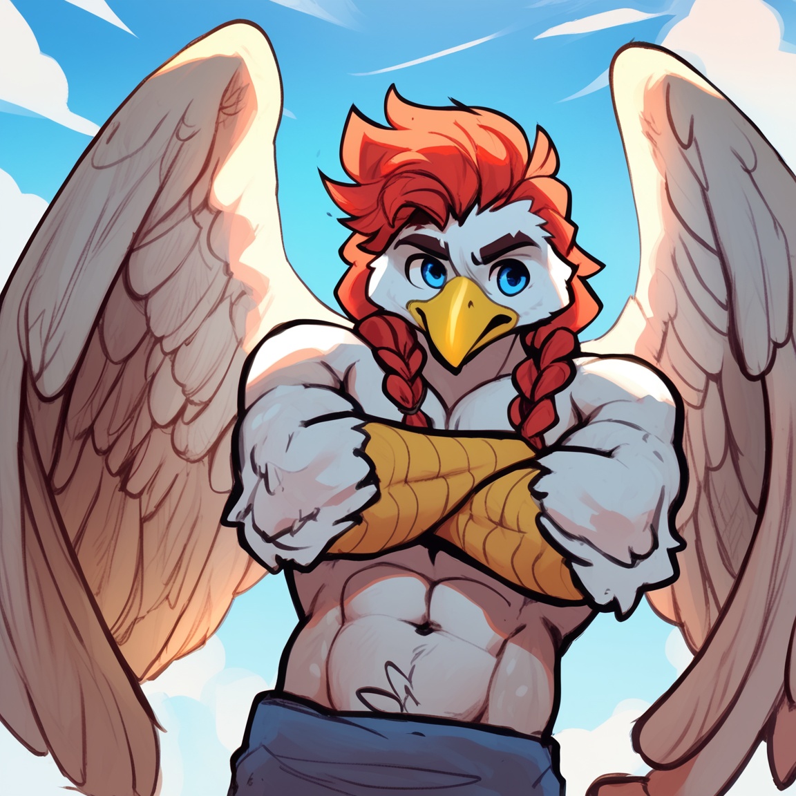 overcyan,  accipitriform,  avian on Tensor.Art