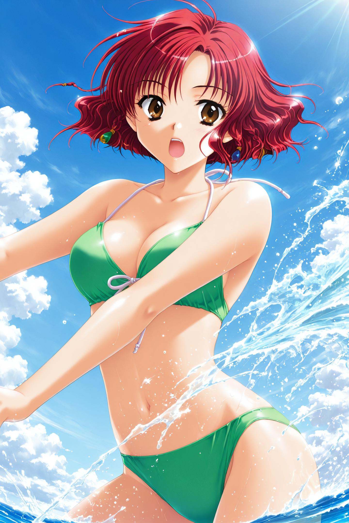 Game CG Style,  Wakai Misaki,  1girl on Tensor.Art