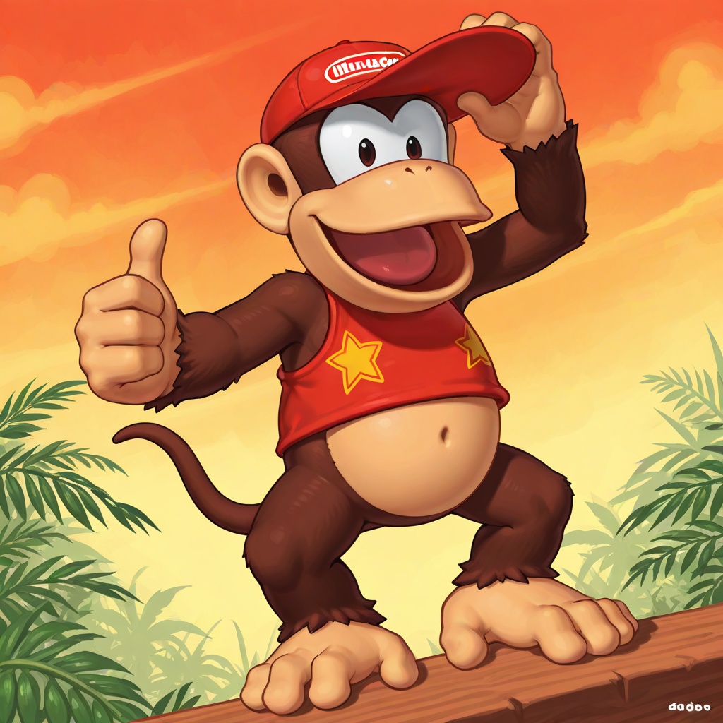 Didko,  Red hat,  Brown_fur on Tensor.Art