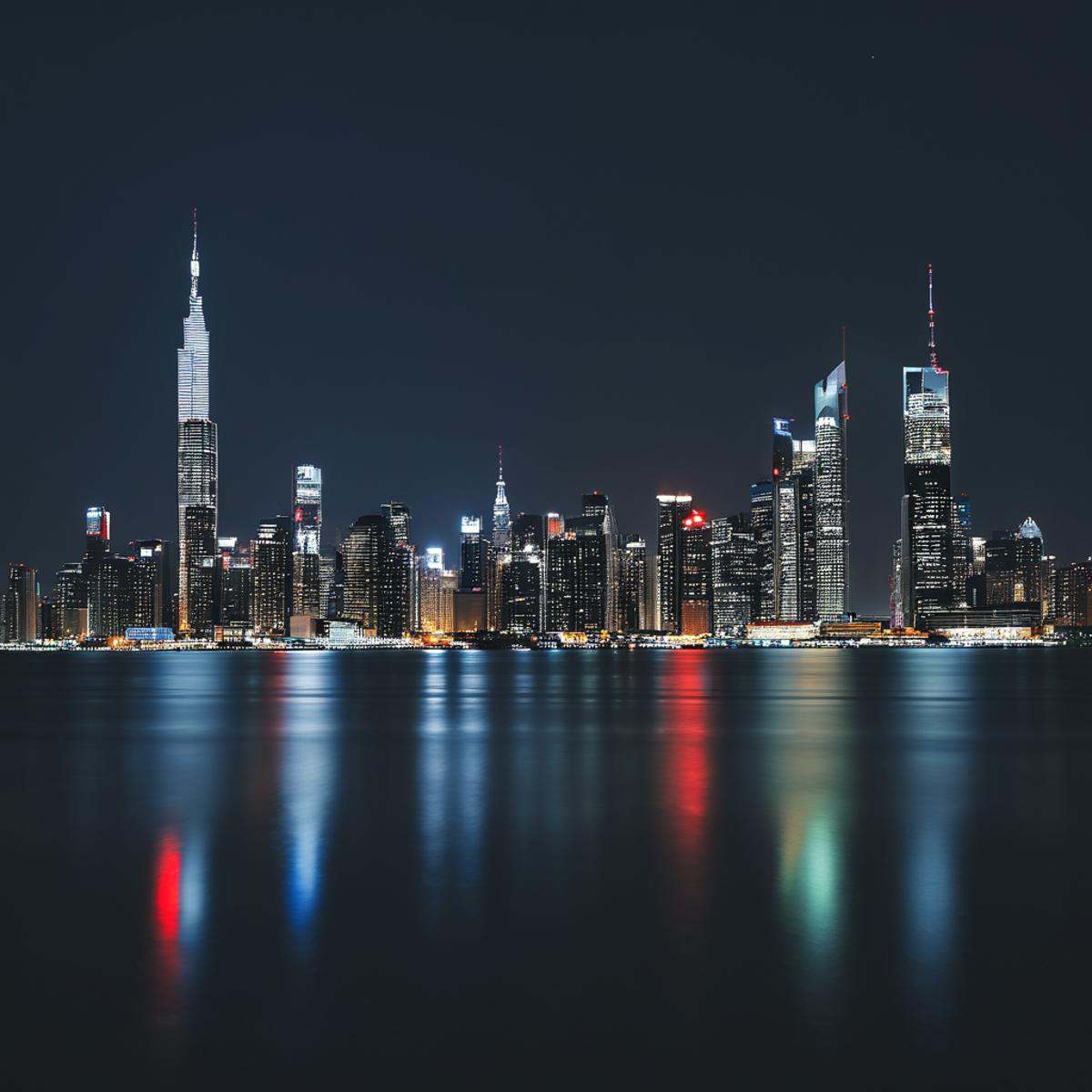 citylora,  skyline,  skyscrapers on Tensor.Art