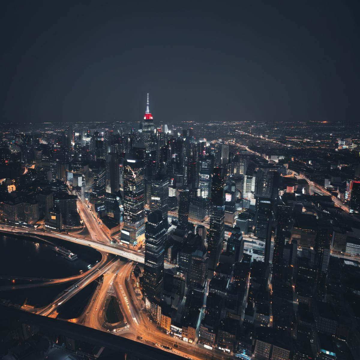citylora,  city,  night on Tensor.Art
