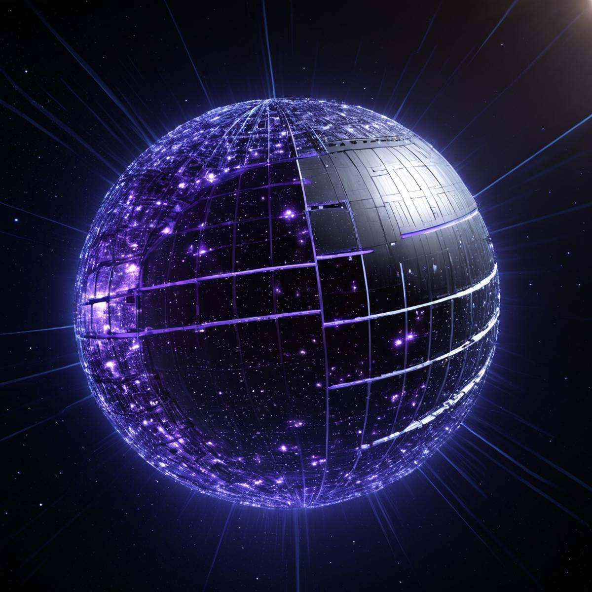 galaxylora,  dyson sphere on Tensor.Art