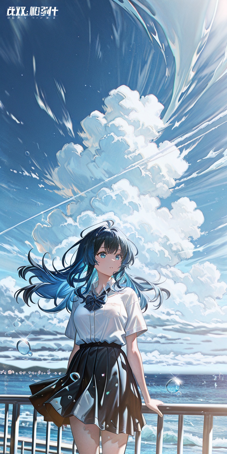 perfect_scenery1girl,  solo,  long hair on Tensor.Art