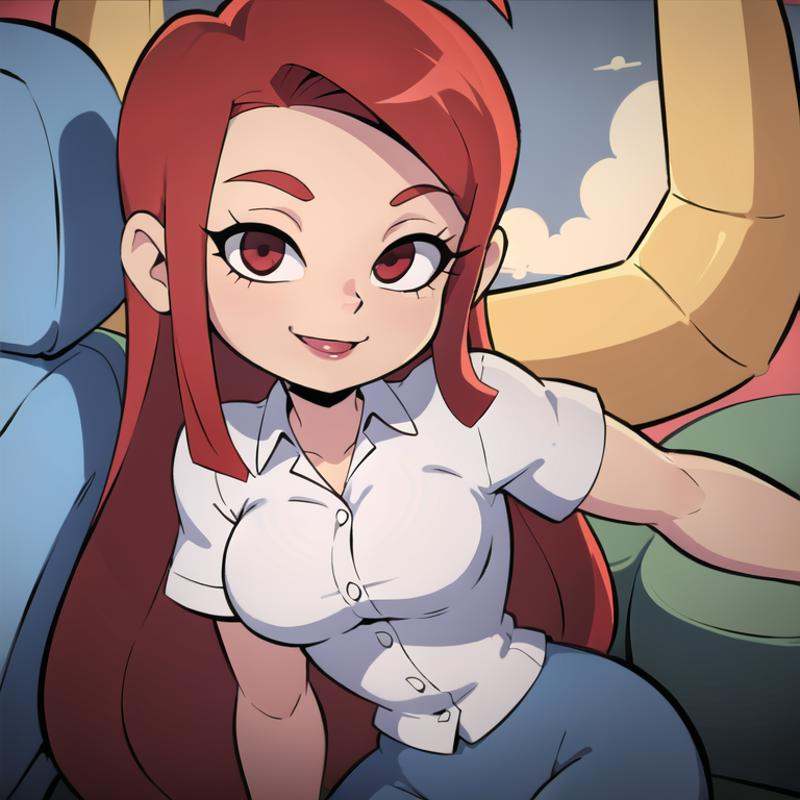 cartoon woman on Tensor.Art