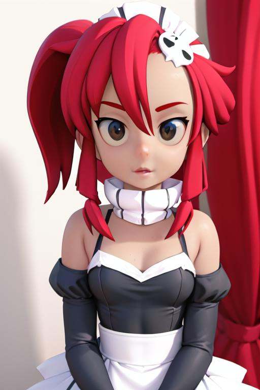 TFM_Yoko,  maid costume,  maid headdress on Tensor.Art