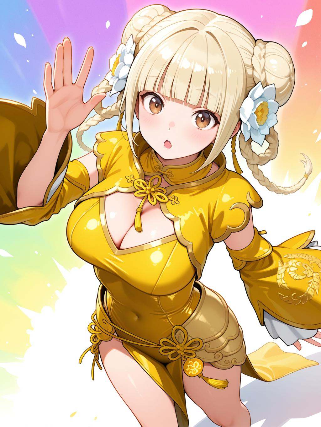 Oolong Armor,  1girl,  solo on Tensor.Art