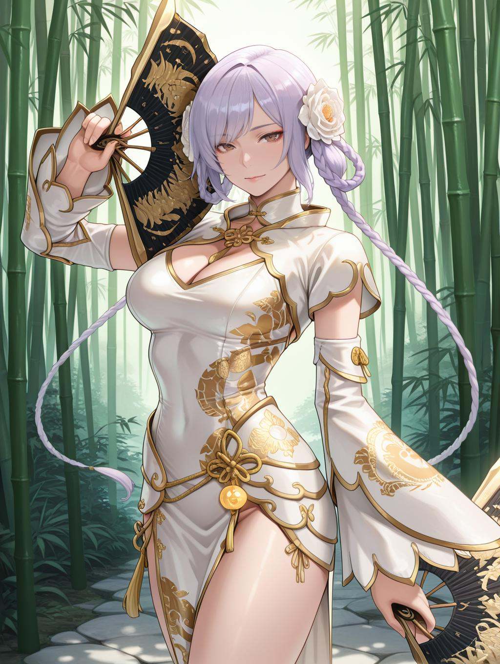 Oolong Armor,  1girl,  solo on Tensor.Art
