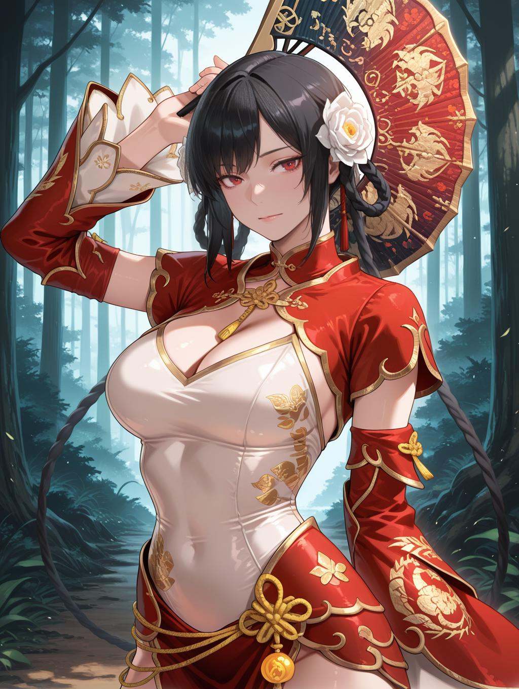 Oolong Armor,  1girl,  solo on Tensor.Art