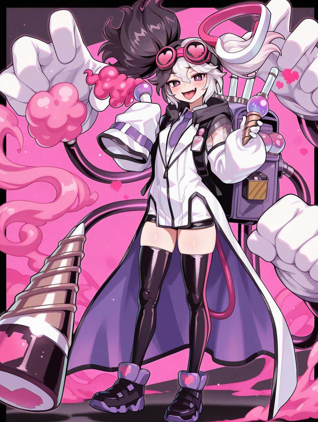 vanquish soul dr. mad love,  1girl,  solo on Tensor.Art