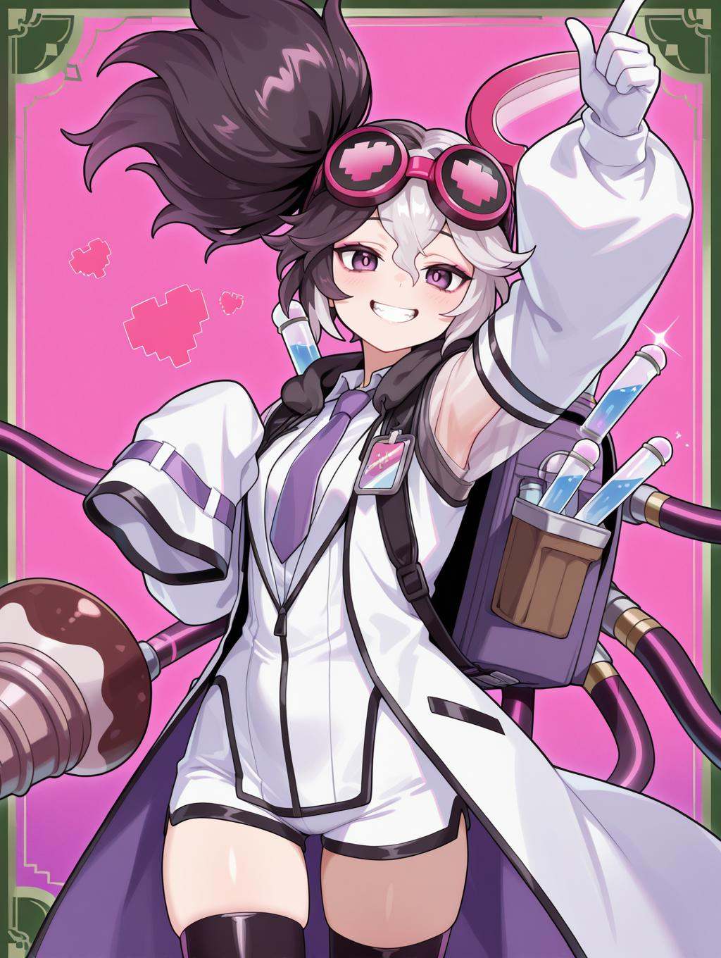 vanquish soul dr. mad love,  1girl,  solo on Tensor.Art