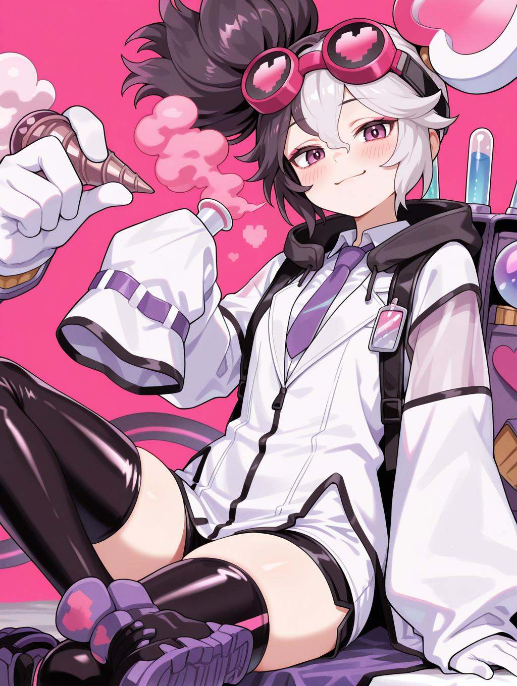 vanquish soul dr. mad love,  1girl,  solo on Tensor.Art