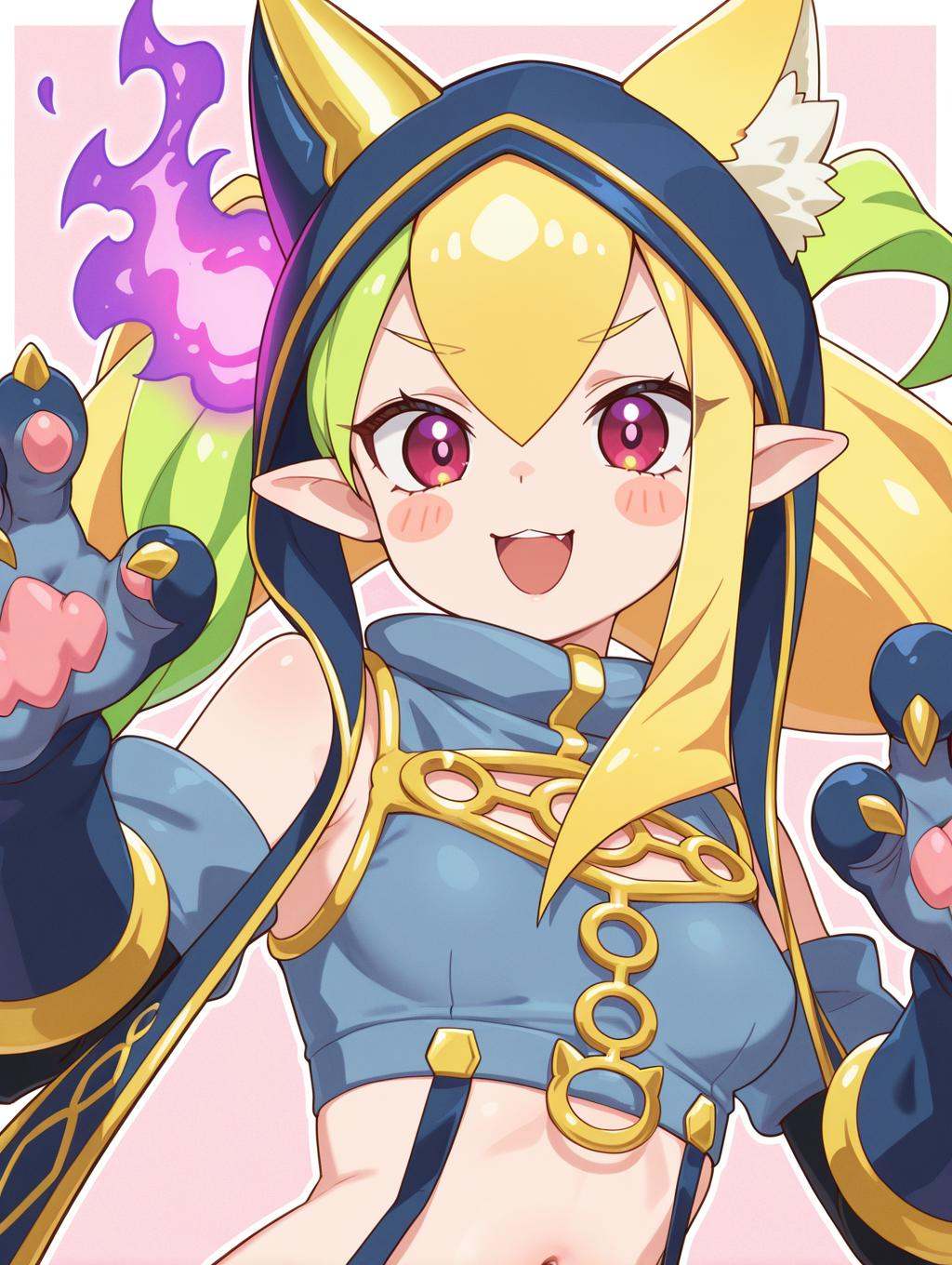 Sevens Road Charm Witch,  1girl,  solo on Tensor.Art