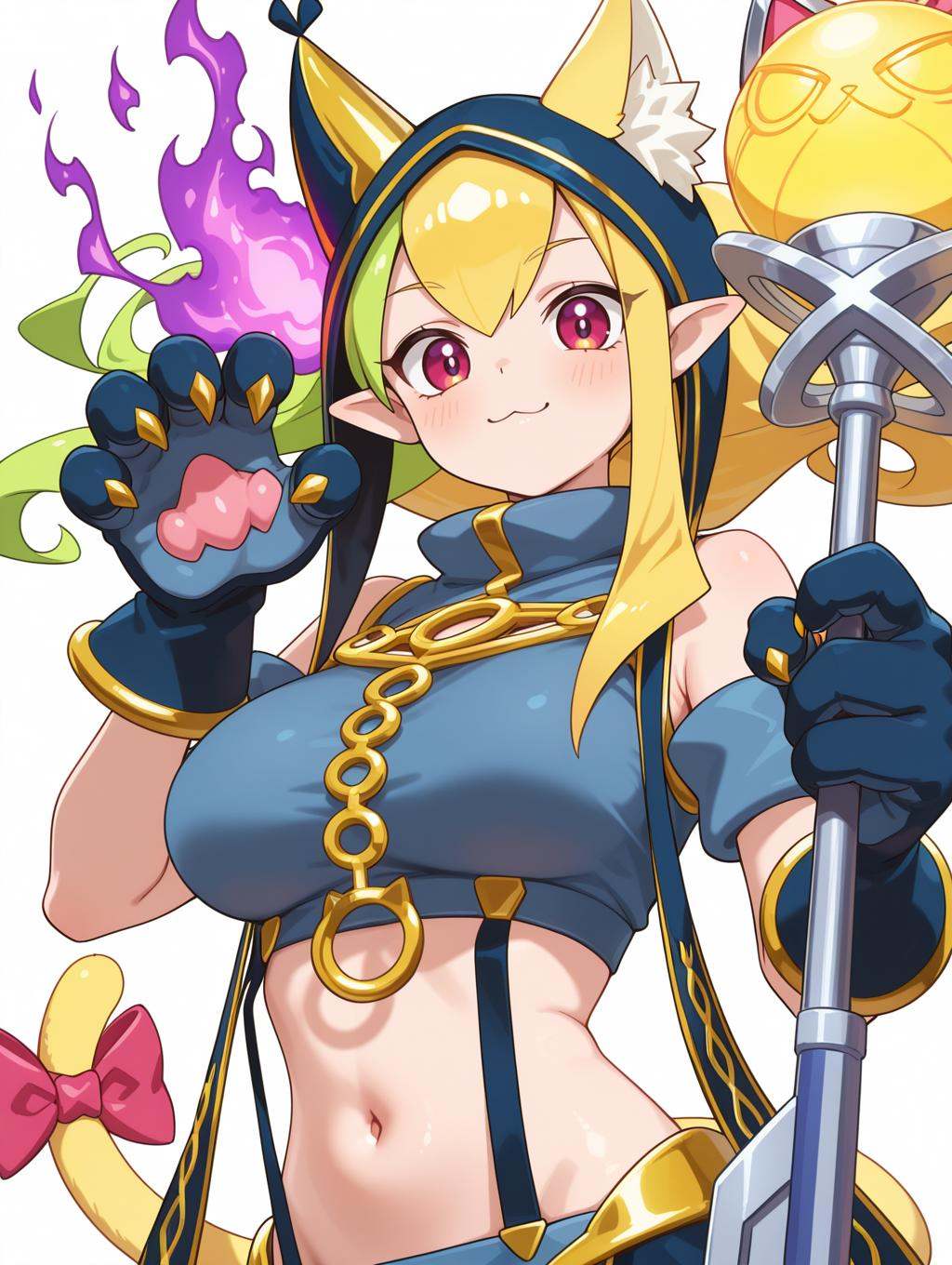Sevens Road Charm Witch,  1girl,  solo on Tensor.Art