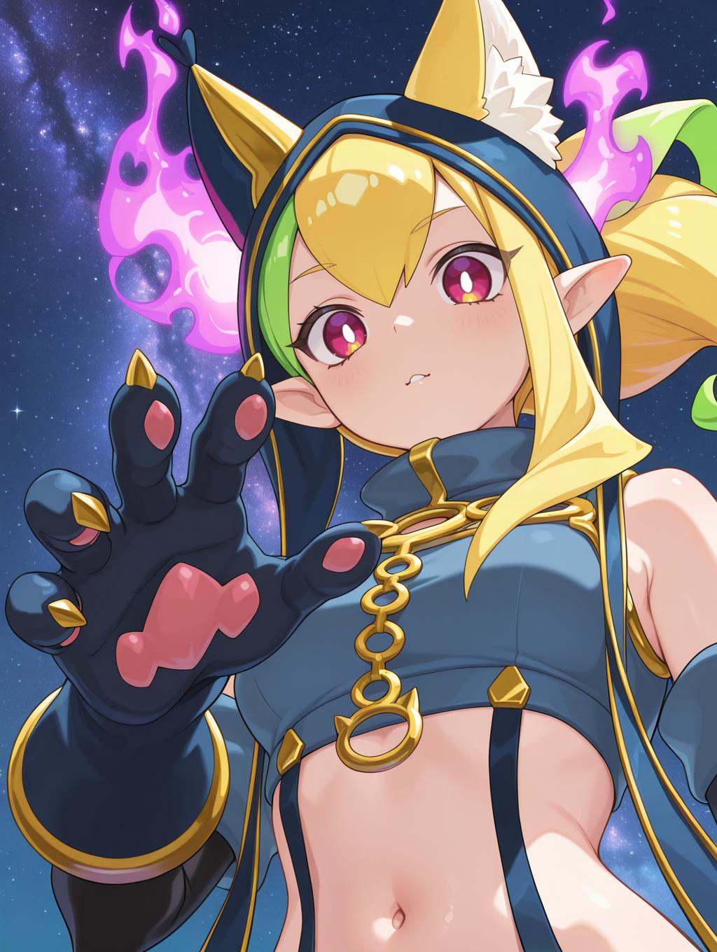 Sevens Road Charm Witch,  1girl,  solo on Tensor.Art