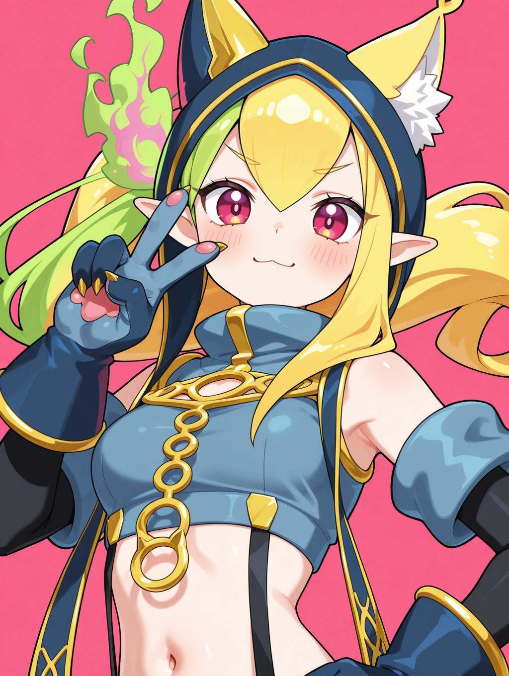 Sevens Road Charm Witch,  solo,  1girl on Tensor.Art