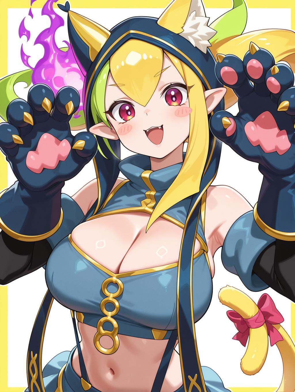 Sevens Road Charm Witch,  1girl,  solo on Tensor.Art