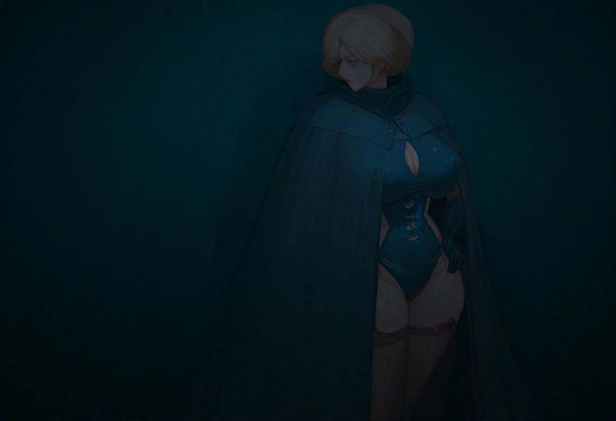 standing,  hand on hip,  dungeon on Tensor.Art