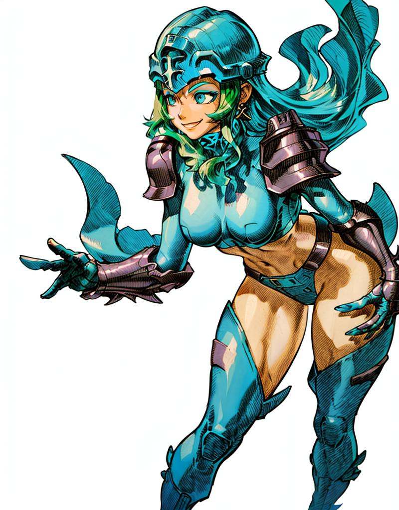(boots,  pants,  floating hair) on Tensor.Art