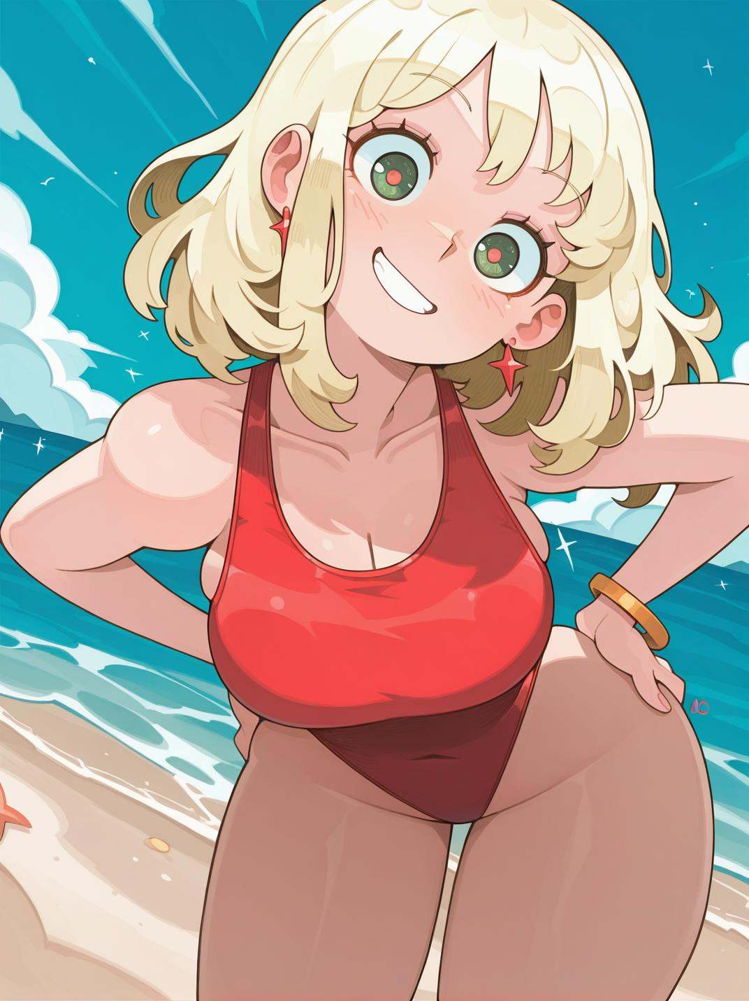 AmdrewXL,  1girl,  (BaywatchXLP) on Tensor.Art