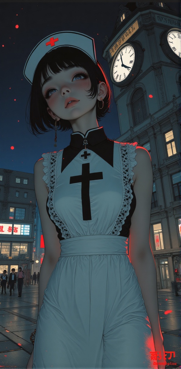 (Ultra-detailed digital art masterpiece,  retro 90s aesthetic,  inspired by Yoshiaki Kawajiri on Tensor.Art