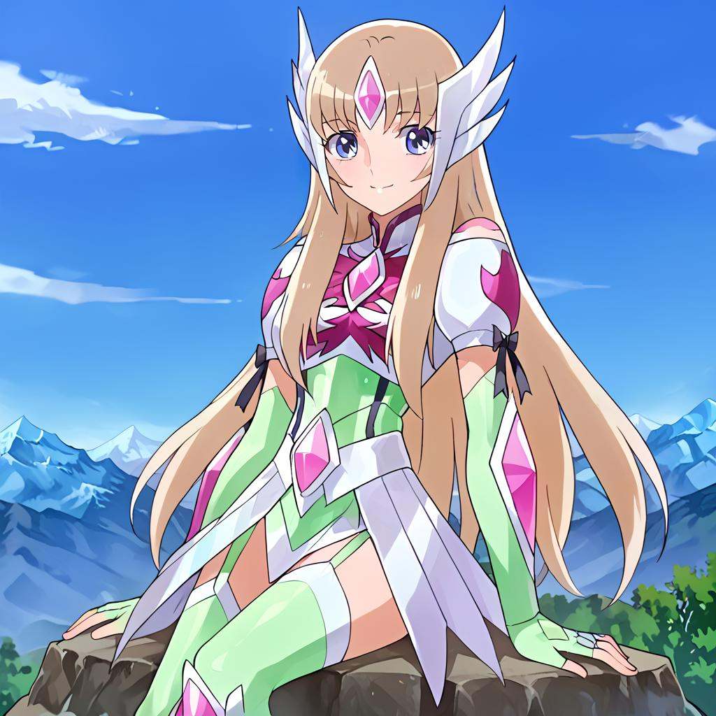 Aquila Yuna,  (New Aquila Cloth),  1girl on Tensor.Art