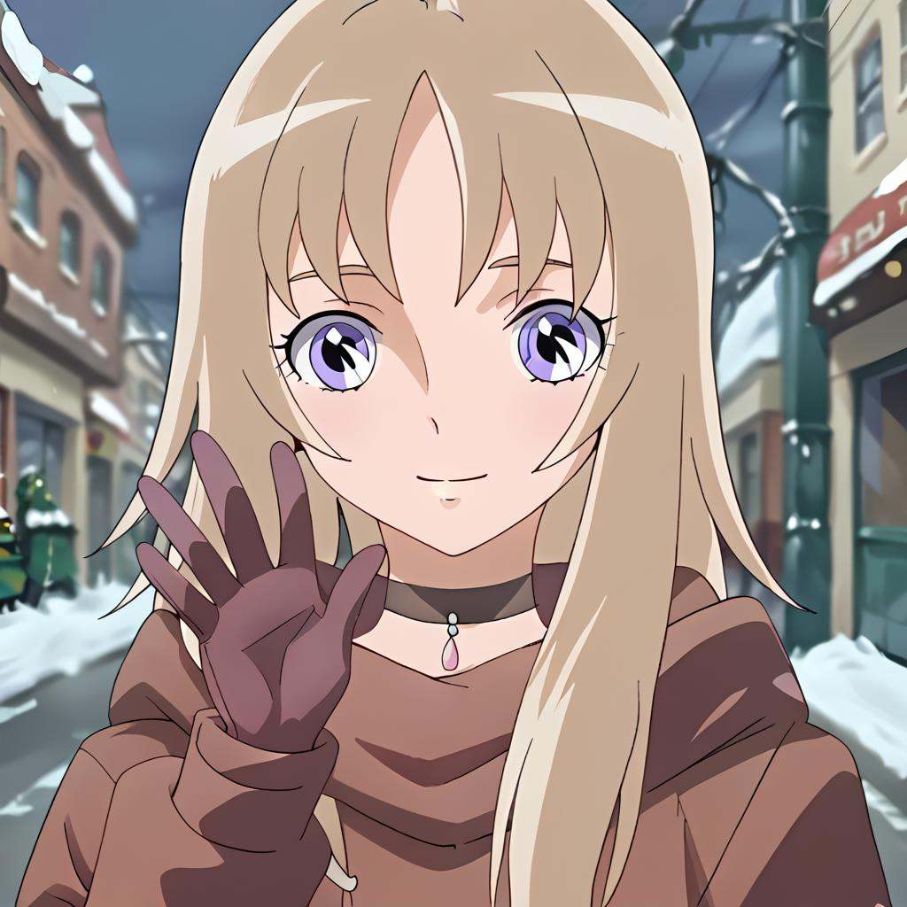 Aquila Yuna,  Winter Outfit,  1girl on Tensor.Art